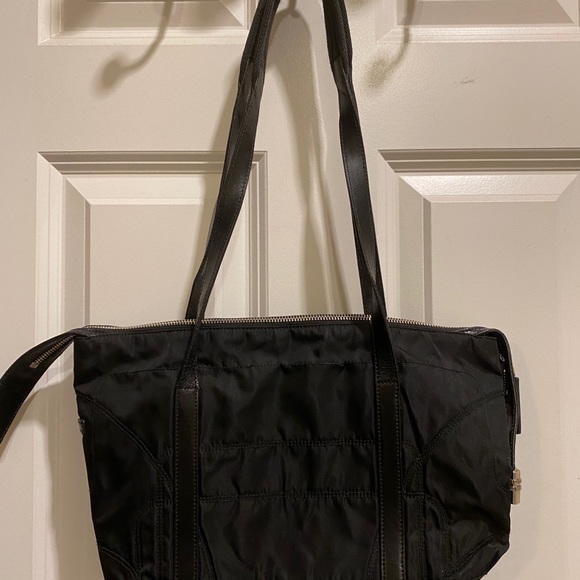 Prada Nylon Shoulder Bag Leather Trim (Vintage) - Picture 5 of 6